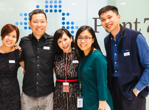 team members in Point72's Singapore office