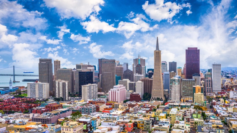 San Francisco, California, USA Skyline