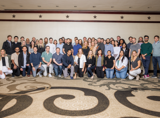 Group photo of team members