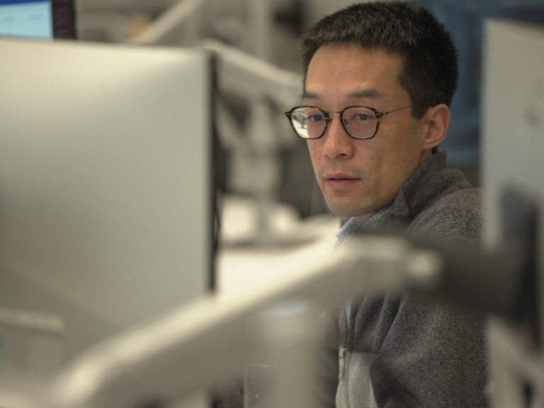 Man working in office
