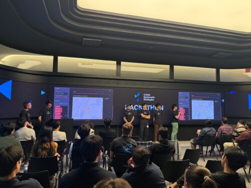 Students at Hackathon
