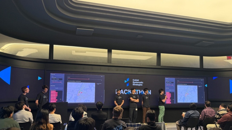 Students at Hackathon