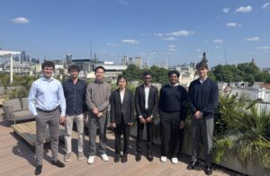 student interns at point72 office in london