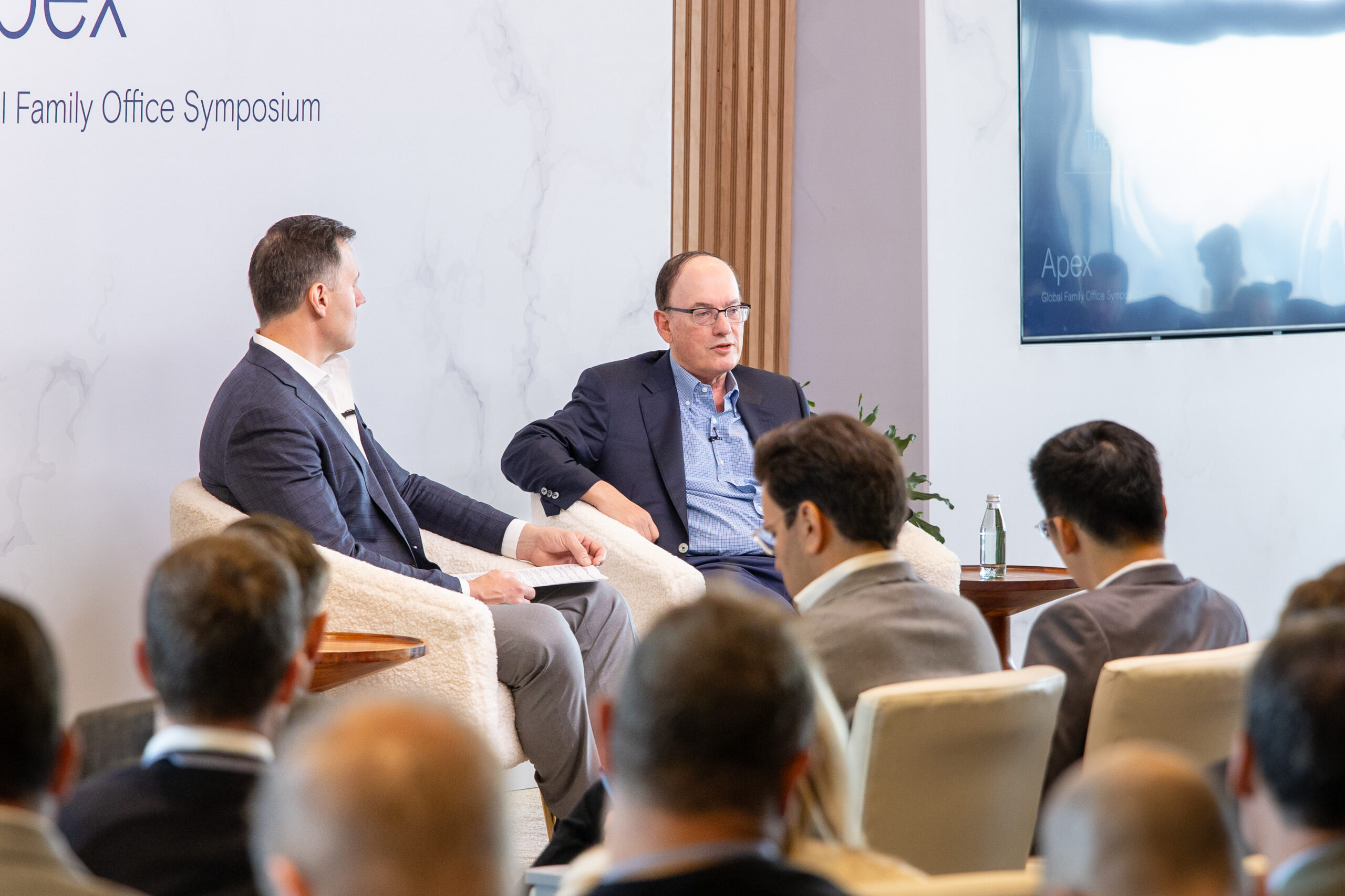 Steve Cohen speaking at a Goldman Sachs conference