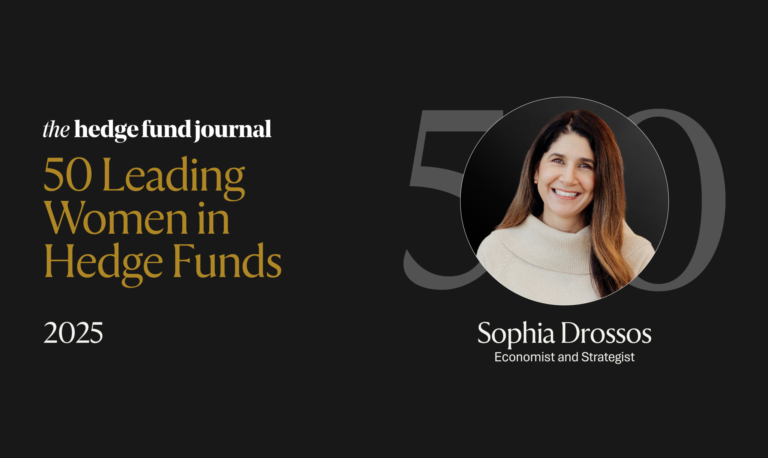 Headshot graphic of Economist and Strategist Sophia Drossos