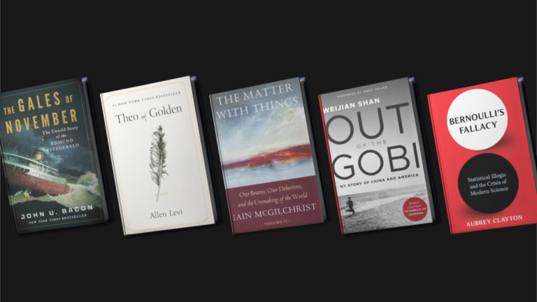 Graphic of book covers